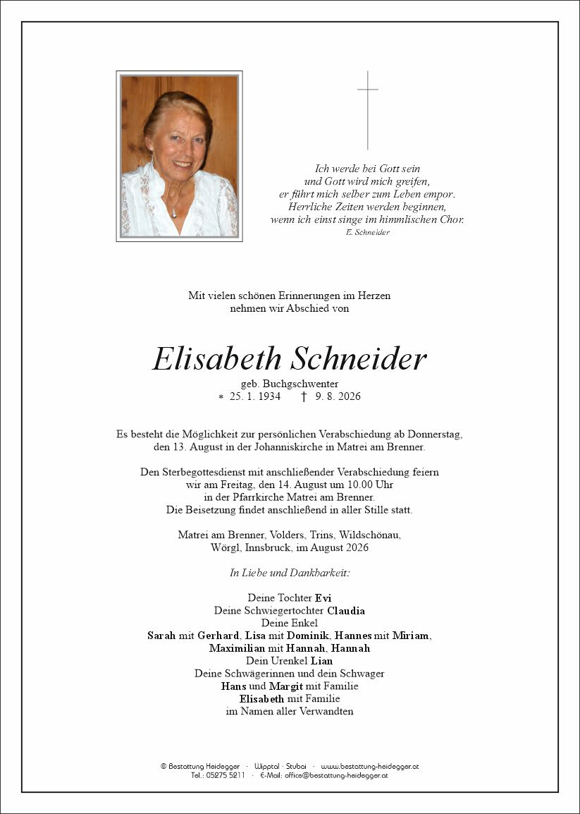 Elisabeth Schneider